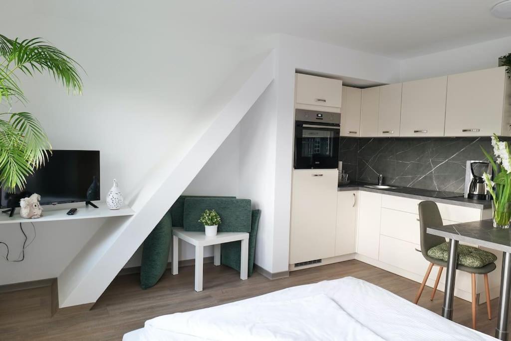 Wunderschoene Ferienwohnung Mit Balkon In Aue Dış mekan fotoğraf